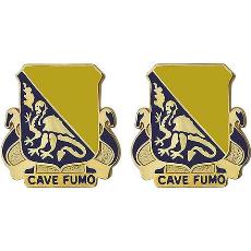 84th Chemical Battalion Unit Crest (Cave Fumo)